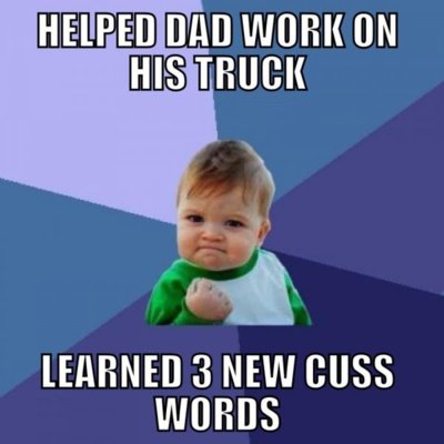 Helped Dad work on truck.jpg